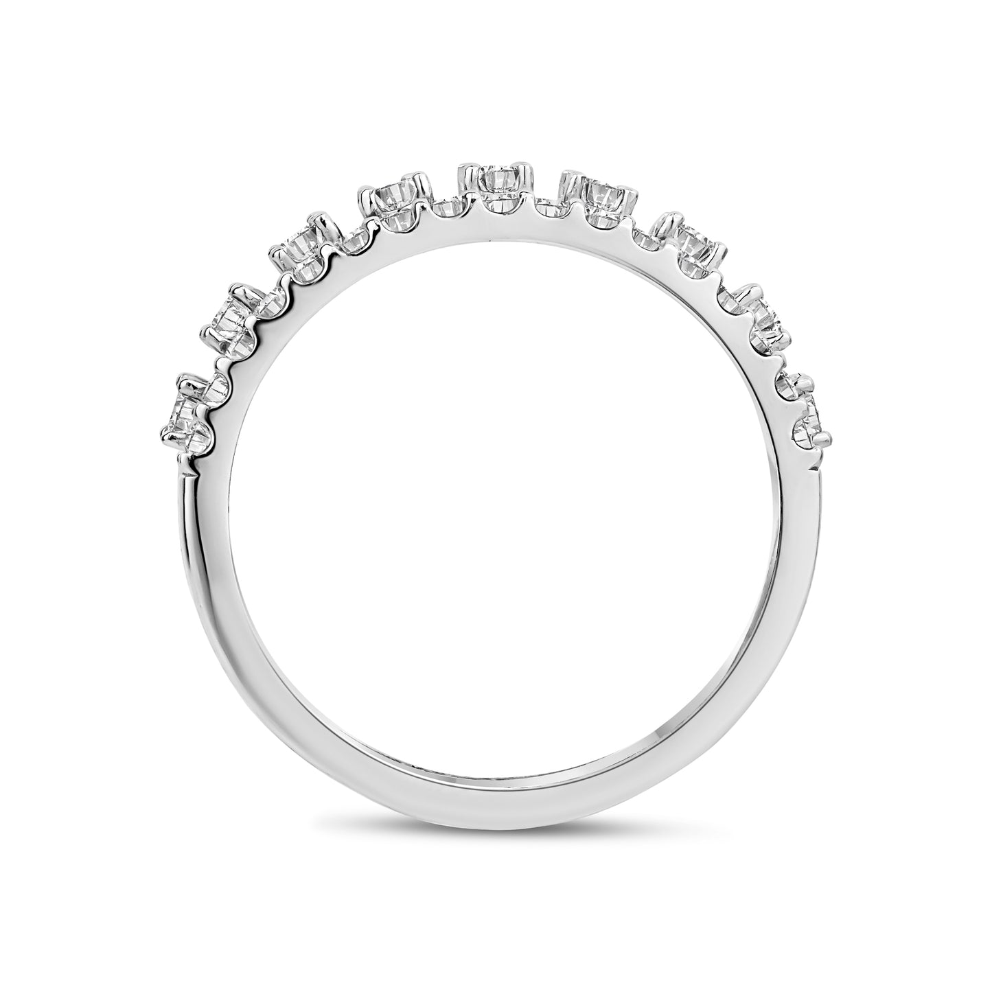 
                  
                    Contemporary Dual Diamond Band Ring - G.W Bands
                  
                