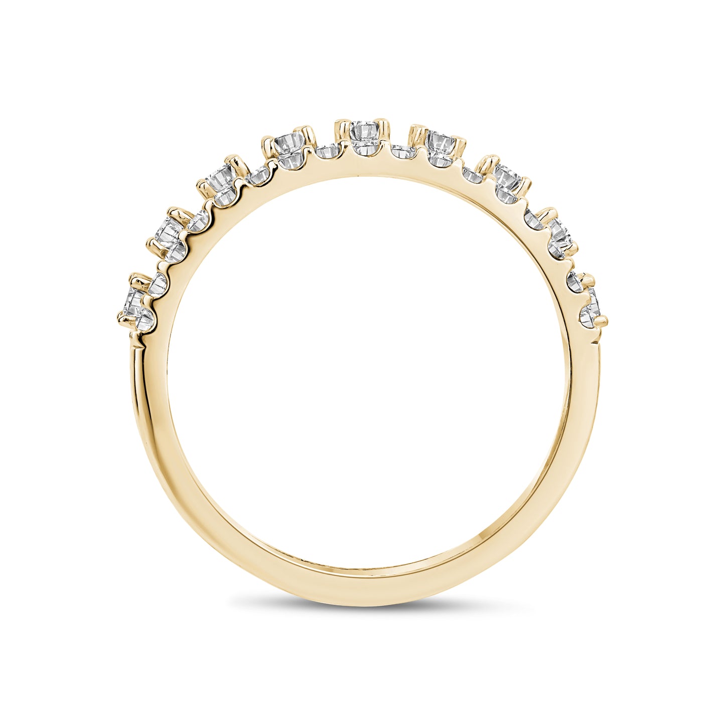 
                  
                    Contemporary Dual Diamond Band Ring - G.W Bands
                  
                