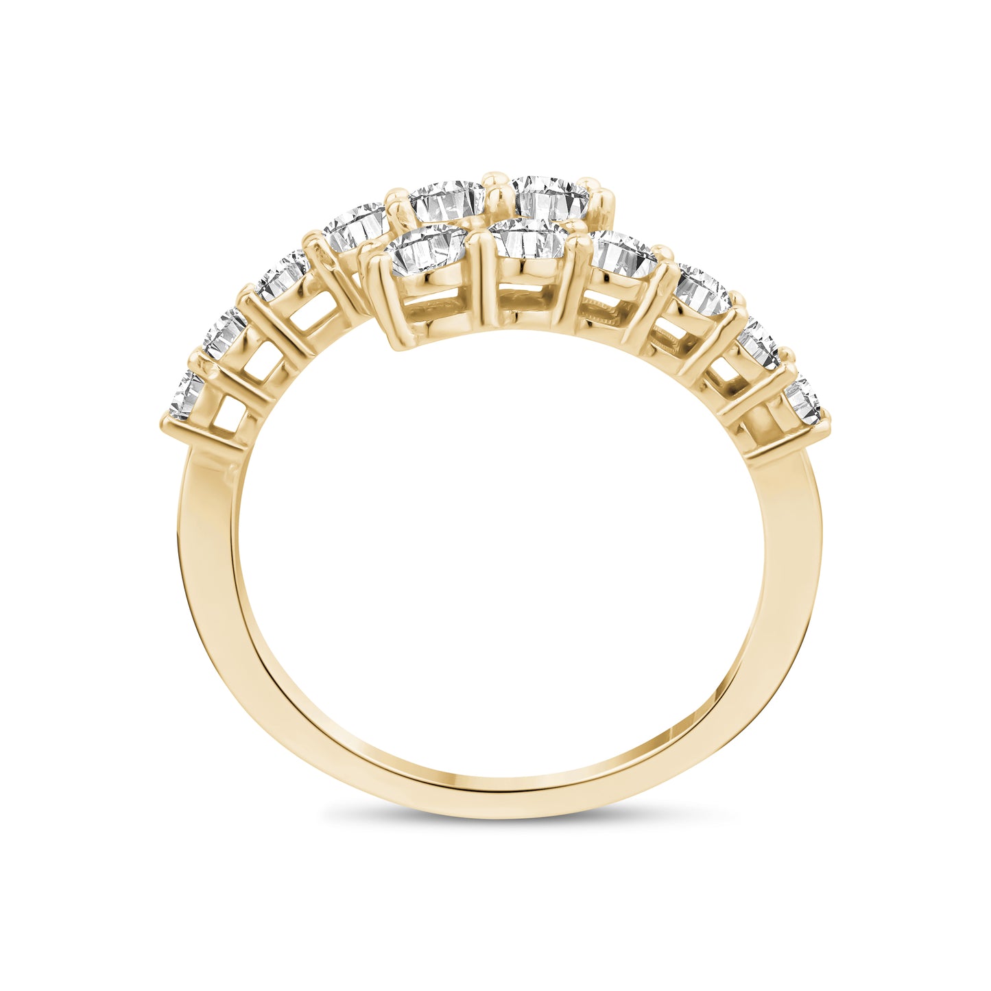 
                  
                    14K Graduated Lab-Grown Diamond Wrap Ring
                  
                