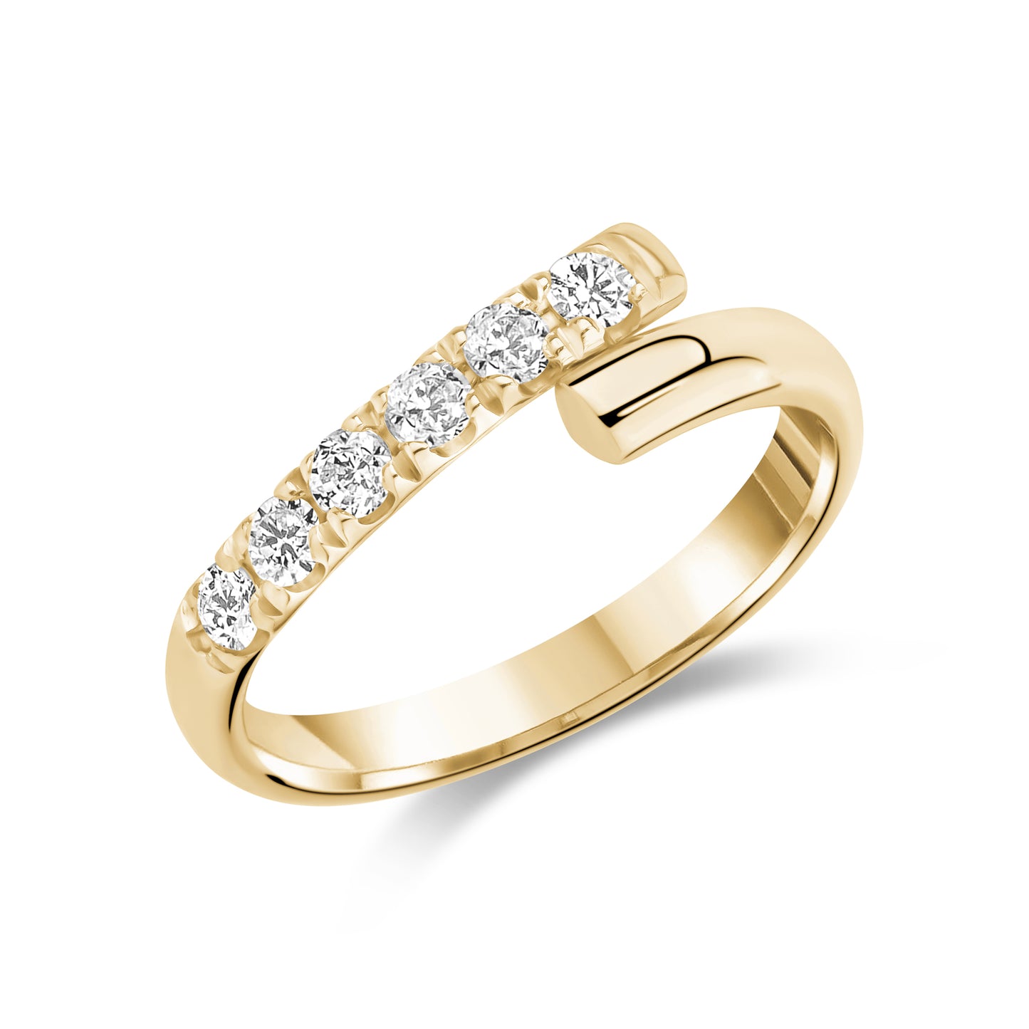 
                  
                    14K Lab-Grown Diamond Wrap Ring
                  
                