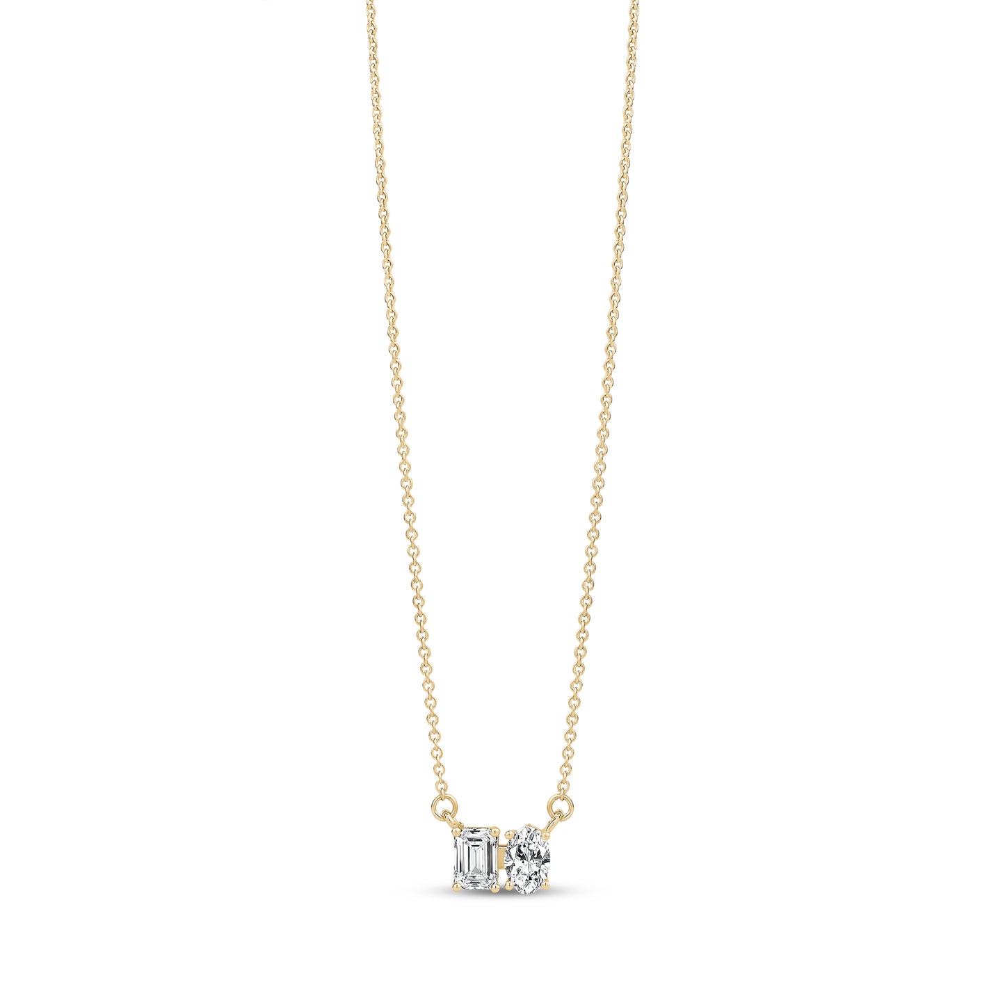 You & Me Diamond Pendant Necklace - G.W Bands