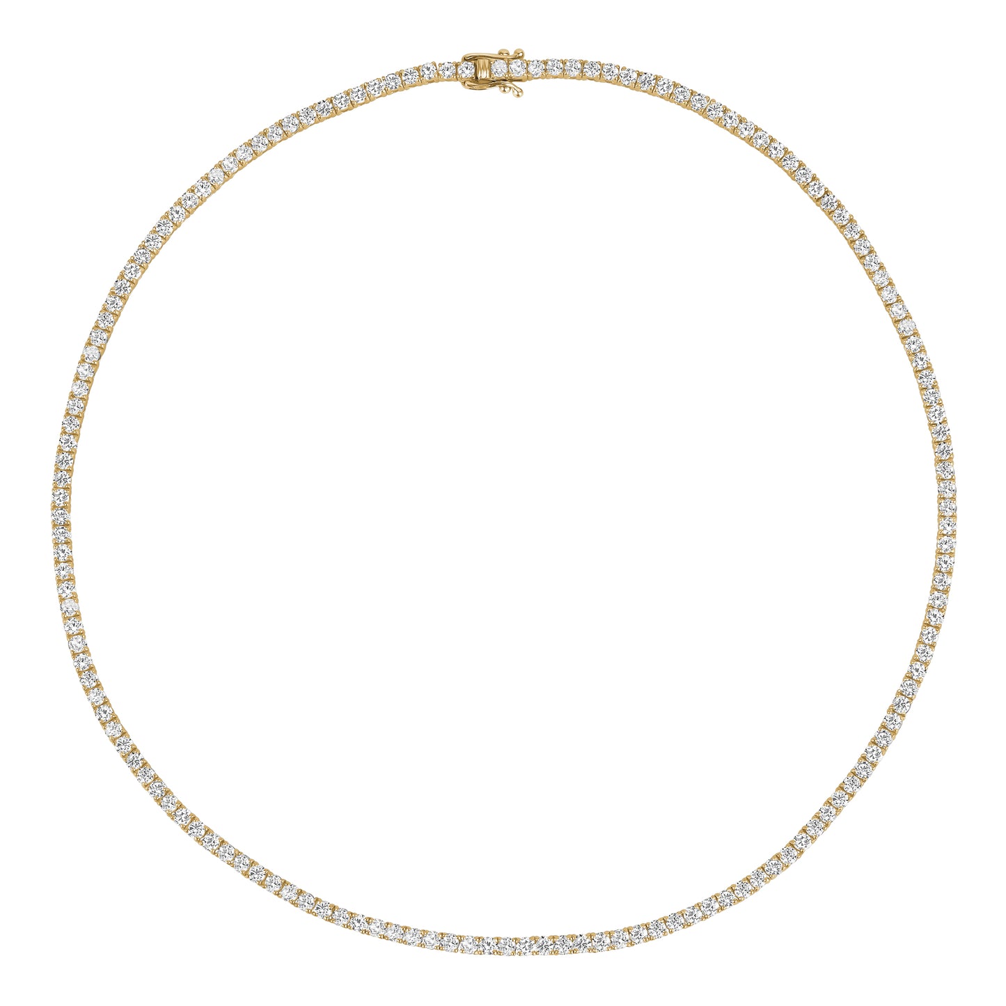 
                  
                    2.75mm Lab-Grown Diamond Tennis Necklace - G.W Bands
                  
                