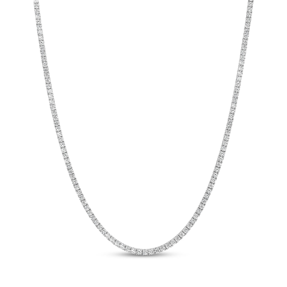 2.75mm Lab-Grown Diamond Tennis Necklace - G.W Bands