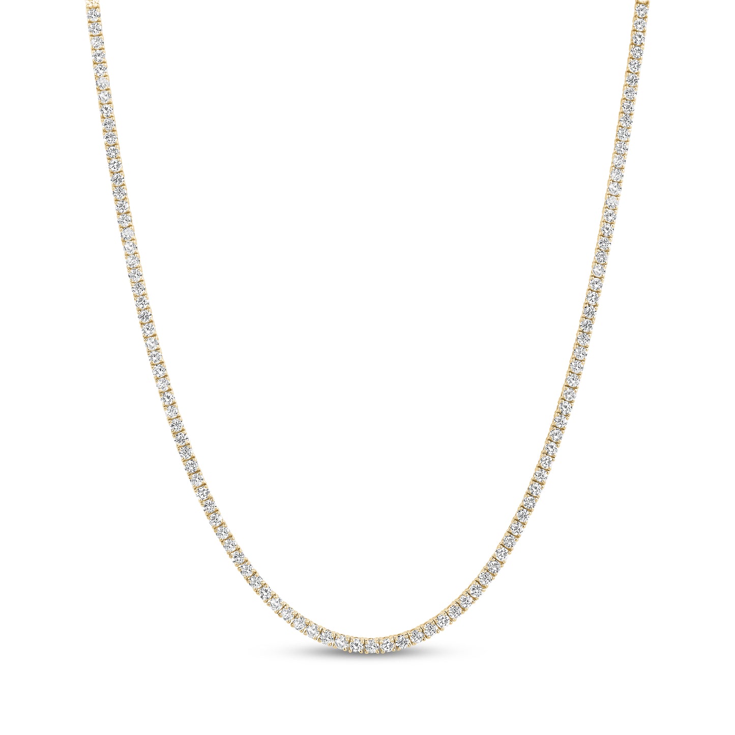 
                  
                    2.75mm Lab-Grown Diamond Tennis Necklace - G.W Bands
                  
                