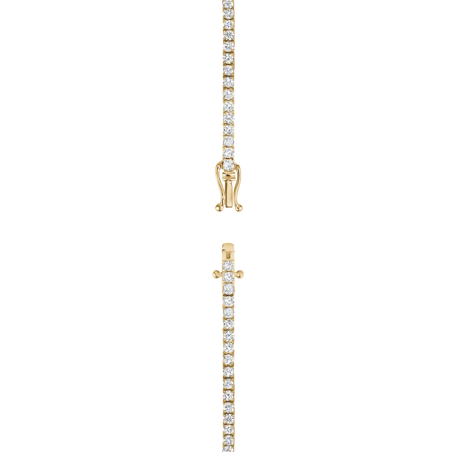 
                  
                    2.25mm Lab-Grown Diamond Tennis Necklace - G.W Bands
                  
                