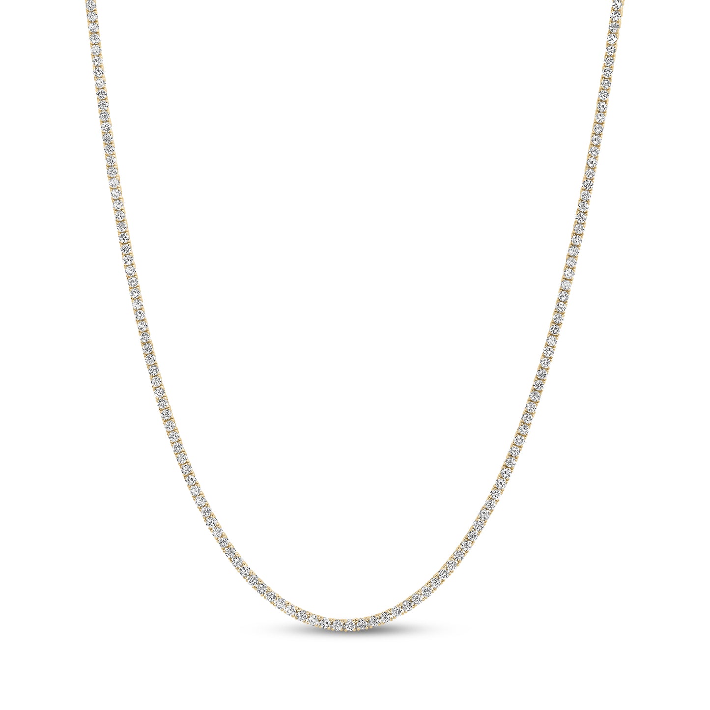 
                  
                    2.25mm Lab-Grown Diamond Tennis Necklace - G.W Bands
                  
                