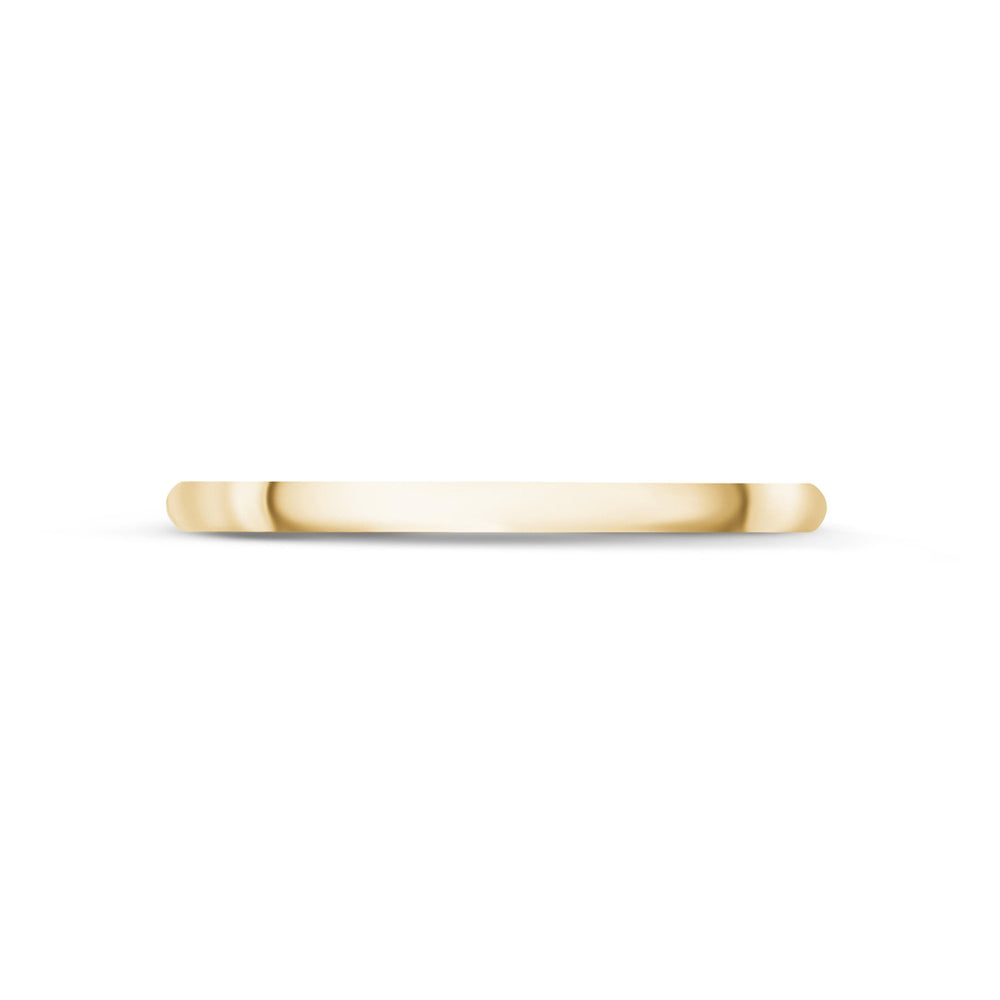 
            
                Load image into Gallery viewer, 1.5mm 10K Gold High Polished Dome Thin Wedding Band
            
        