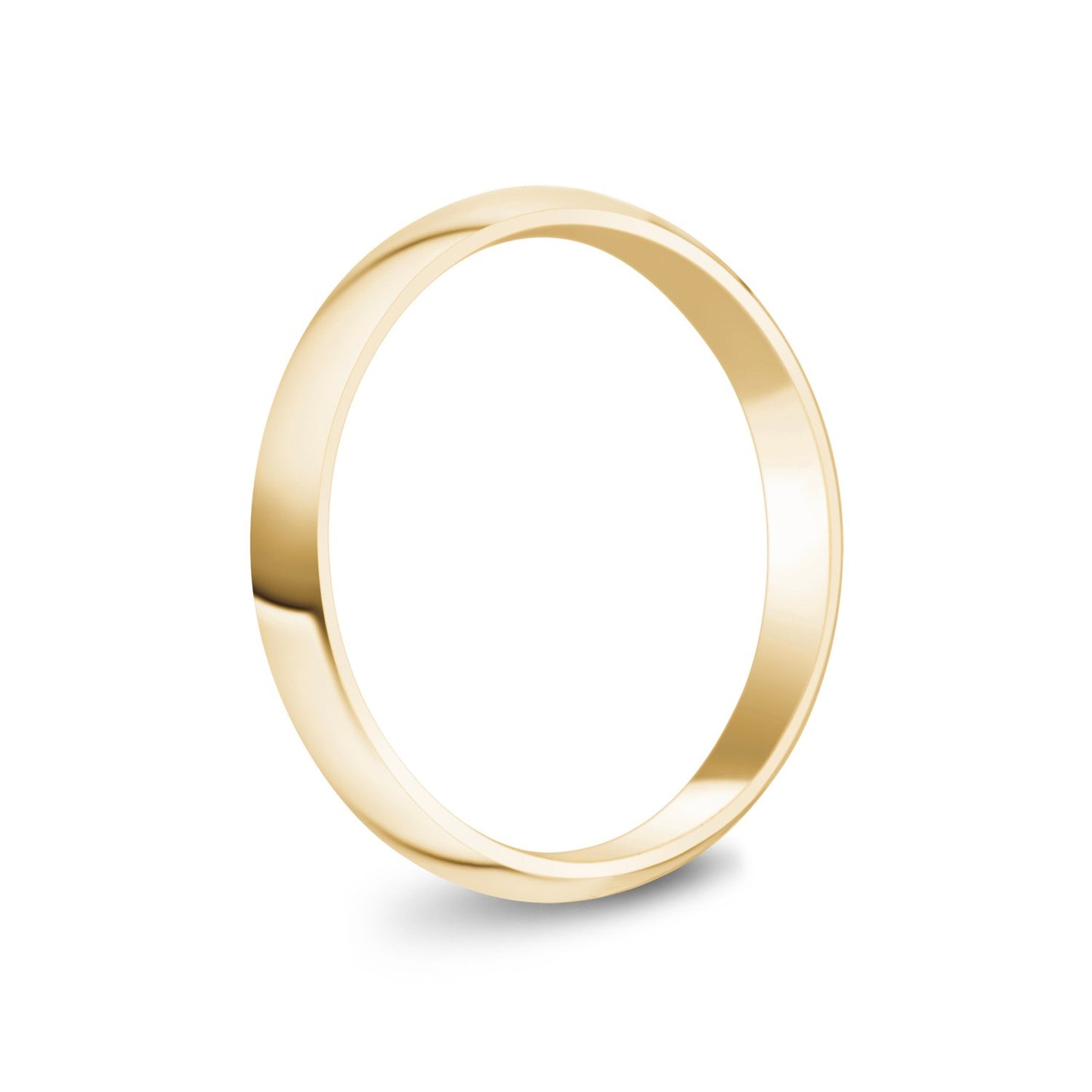 
                  
                    3mm 10K Gold High Polished Dome Wedding Band - G.W Bands
                  
                