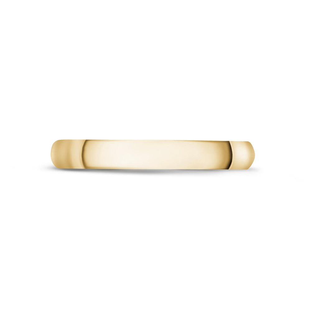 
                  
                    3mm 18K Gold High Polished Dome Wedding Band - G.W Bands
                  
                