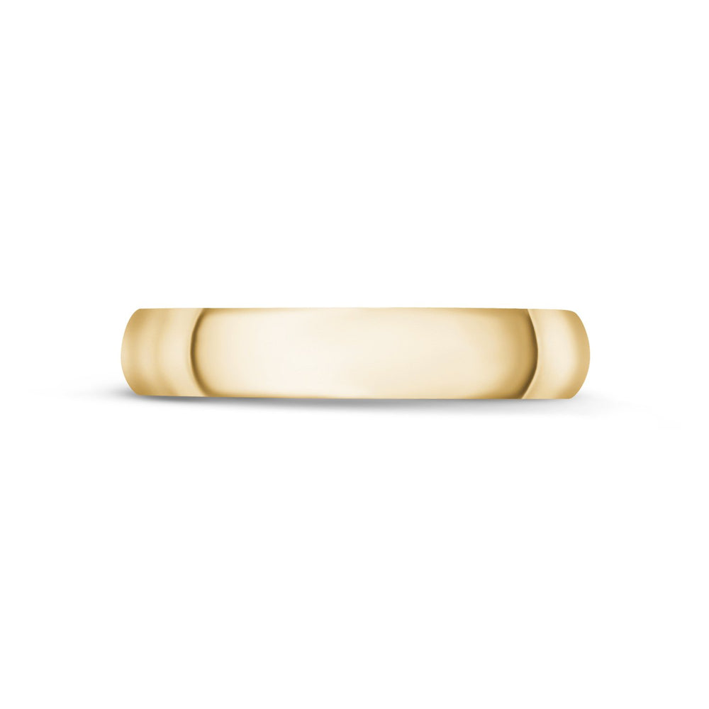 
                  
                    4mm 14K Gold High Polished Dome Wedding Band - G.W Bands
                  
                