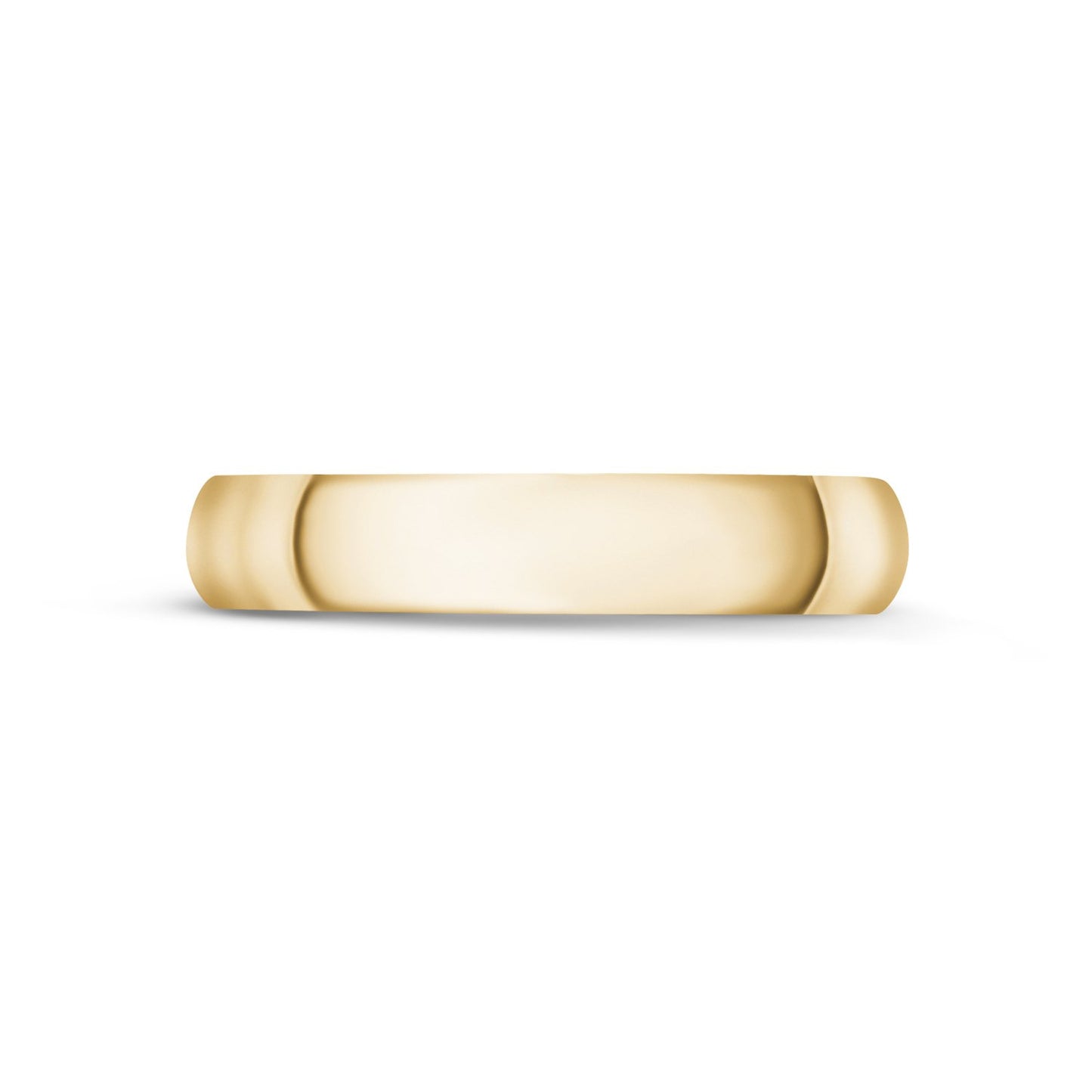 
                  
                    4mm 18K Gold High Polished Dome Wedding Band - G.W Bands
                  
                