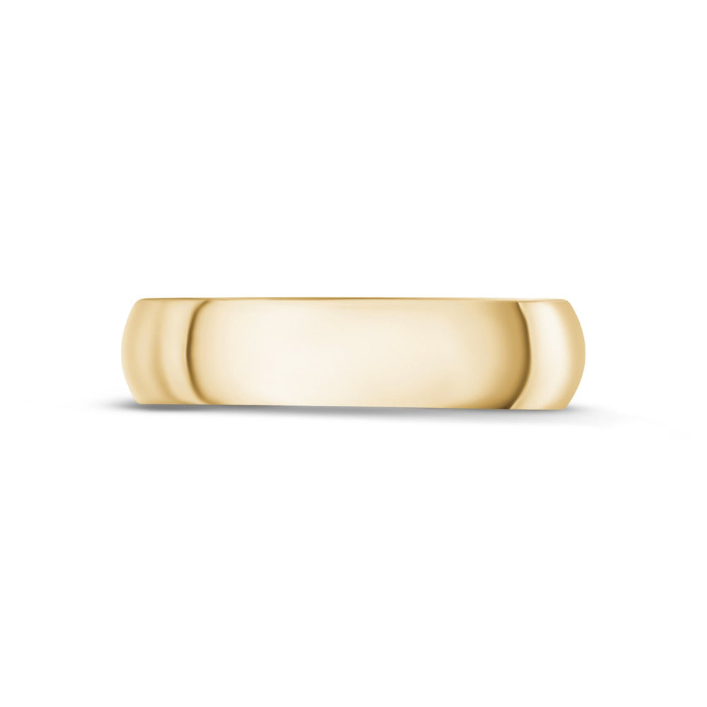 
                  
                    5mm 10K Gold High Polished Dome Wedding Band - G.W Bands
                  
                